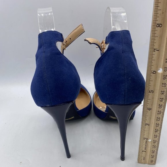 FSJ D'Orsay Closed Pointed Toe High Heel Shoes - Picture 6 of 10